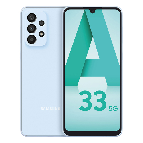 Acheter Galaxy A33 5G (dual sim) 128 Go bleu reconditionné Reconditionné - 111,90 € Galaxy A33 5G (dual sim) 128 Go bleu reconditionné Reconditionné - Samsung reconditionné disponible sur Recommerce