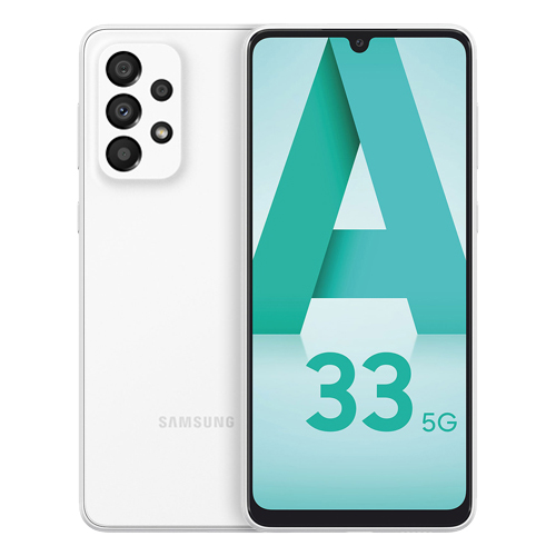 Galaxy A33 5G (dual sim) 128 Go blanc reconditionné Reconditionné - Samsung reconditionné disponible sur Recommerce