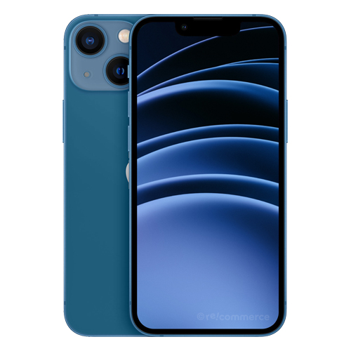 iPhone 13 Mini 128 Go bleu reconditionné  - Apple reconditionné disponible sur Recommerce