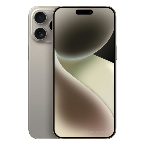 iPhone 15 Pro Max 512 Go titane naturel reconditionné Reconditionné - Apple reconditionné disponible sur Recommerce